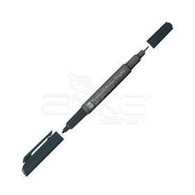 Marabu 1.0 mm-0.5 mm 179 Graphite Graphix Permanent Marker Çift Uçlu Kalem