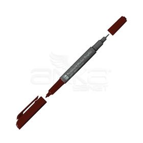 Marabu 1.0 mm-0.5 mm 295 Cocoa Graphix Permanent Marker Çift Uçlu Kalem