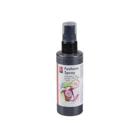 Marabu 100 ml Gri Fashion Sprey Kumaş Boyası