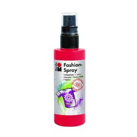 Marabu 100 ml Kırmızı Fashion Sprey Kumaş Boyası