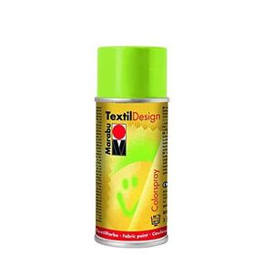 Marabu 150 ml Açık Yeşil Tekstil Design Spray Kumaş Boyası