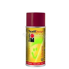 Marabu 150 ml Bordo Tekstil Design Spray Kumaş Boyası