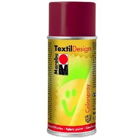 Marabu 150 ml Bordo Tekstil Design Spray Kumaş Boyası