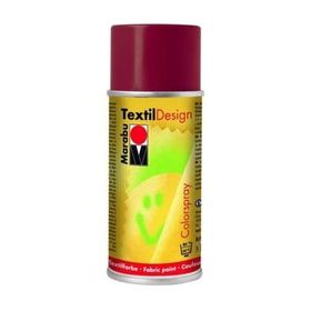 Marabu 150 ml Bordo Tekstil Design Spray Kumaş Boyası