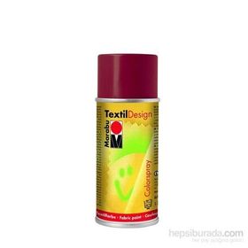 Marabu 150 ml Bordo Tekstil Design Spray Kumaş Boyası