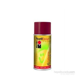 Marabu 150 ml Bordo Tekstil Design Spray Kumaş Boyası