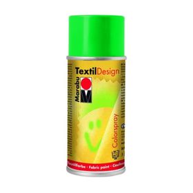 Marabu 150 ml Yeşil Tekstil Design Spray Kumaş Boyası