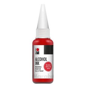 Marabu 20 ML 031 Cherry Red Alcohol Ink Alkol Bazlı Mürekkep