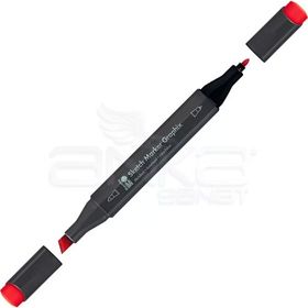 Marabu 243324 936 Vermilion Graphix Sketch Marker Çift Uçlu Kalem