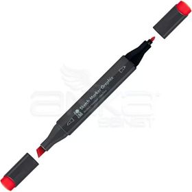 Marabu 243324 936 Vermilion Graphix Sketch Marker Çift Uçlu Kalem