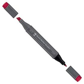 Marabu 243325 937 Cadmium Red Middle Graphix Sketch Marker Çift Uçlu Kalem