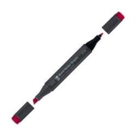 Marabu 243326 912 Alizarin Red Graphix Sketch Marker Çift Uçlu Kalem