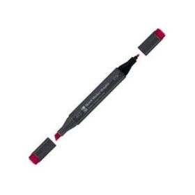 Marabu 243326 912 Alizarin Red Graphix Sketch Marker Çift Uçlu Kalem