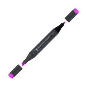 Marabu 243329 906 Permanent Pink Graphix Sketch Marker Çift Uçlu Kalem