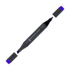 Marabu 243332 950 Brilliant Violet Graphix Sketch Marker Çift Uçlu Kalem