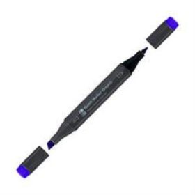 Marabu 243332 950 Brilliant Violet Graphix Sketch Marker Çift Uçlu Kalem