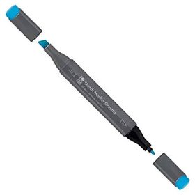 Marabu 243333 956 Primary Cyan Graphix Sketch Marker Çift Uçlu Kalem