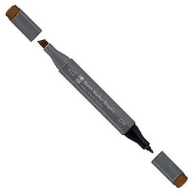 Marabu 243340 948 Burnt Umber Graphix Sketch Marker Çift Uçlu Kalem