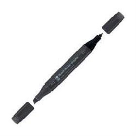 Marabu 243343 988 Warm Grey Deep Graphix Sketch Marker Çift Uçlu Kalem