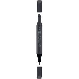 Marabu 243343 988 Warm Grey Deep Graphix Sketch Marker Çift Uçlu Kalem