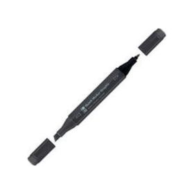 Marabu 243343 988 Warm Grey Deep Graphix Sketch Marker Çift Uçlu Kalem