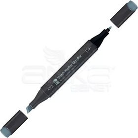 Marabu 243346 986 Cool Grey Deep Graphix Sketch Marker Çift Uçlu Kalem