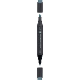 Marabu 243346 986 Cool Grey Deep Graphix Sketch Marker Çift Uçlu Kalem