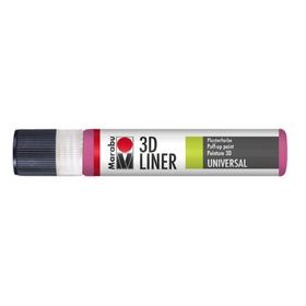 Marabu 3D Liner 25 ml Rose Pink Kumaş Boyası