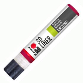 Marabu 3D Liner 25 ml Ruby Red Kumaş Boyası