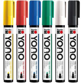 Marabu 6x1.5-3 mm Yono Marker Set