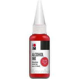 Marabu Alcohol Cherry Red 20 ml Akrilik Mürekkep