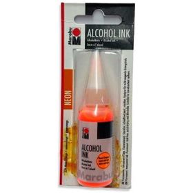 Marabu Alcohol Ink 20 ml Neon Orange Akrilik Boya