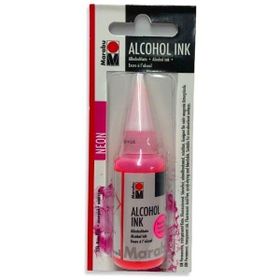 Marabu Alcohol Ink 20 ml Neon Pink Akrilik Boya