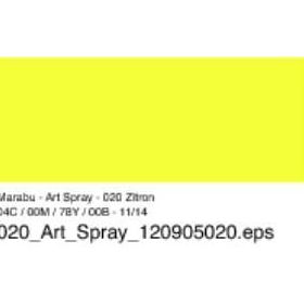 Marabu Art 020 LEMON 50 ml Akrilik Sprey Boya