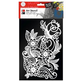 Marabu Art A4 Zentangle Stencil