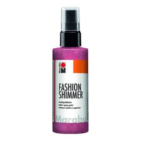 Marabu Fashion Shimmer 100 ml 531 Red Spray Kumaş Boyası