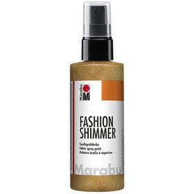 Marabu Fashion Shimmer 100 ml 583 Gold Spray Kumaş Boyası