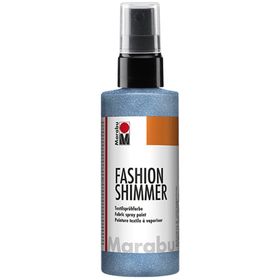 Marabu Fashion Shimmer 100 ml 595 Sky Blue Spray Kumaş Boyası