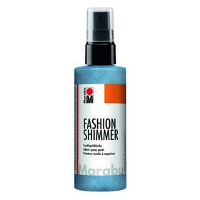 Marabu Fashion Shimmer 100 ml 595 Sky Blue Spray Kumaş Boyası