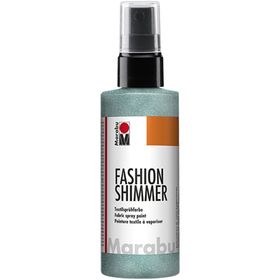 Marabu Fashion Shimmer 100 ml 599 Aquamarine Spray Kumaş Boyası