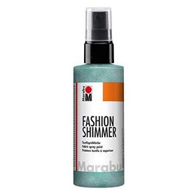 Marabu Fashion Shimmer 100 ml 599 Aquamarine Spray Kumaş Boyası