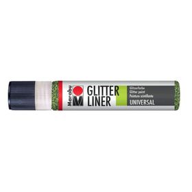 Marabu Glitter Liner 25 ml Olive Akrilik Boya