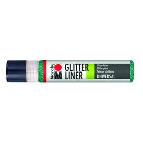 Marabu Glitter Liner 25 ml Petrol Akrilik Boya