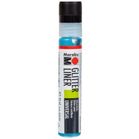 Marabu Glitter Liner 25 ml Petrol Akrilik Boya