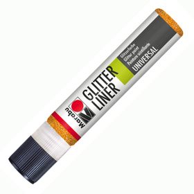 Marabu Glitter Liner 25 ml Tangerine Akrilik Boya