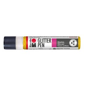 Marabu Glitter Liner 25 ml Yellow Akrilik Boya