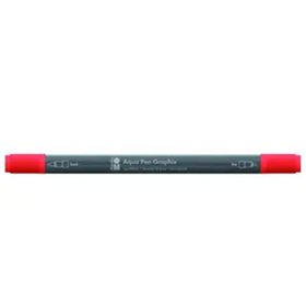 Marabu Graphix Aqua Pen 030 Light Vermilion Çift Uçlu Sulu Boya Kalemi
