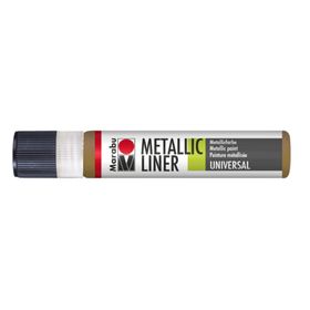 Marabu Metallic Liner 25 ml Brown Kalem