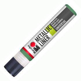 Marabu Metallic Liner 25 ml Dark Green Kalem