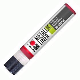 Marabu Metallic Liner 25 ml Red Kalem